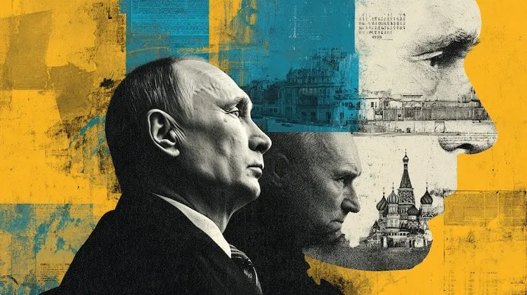 Vladimir Putin and other leaders.