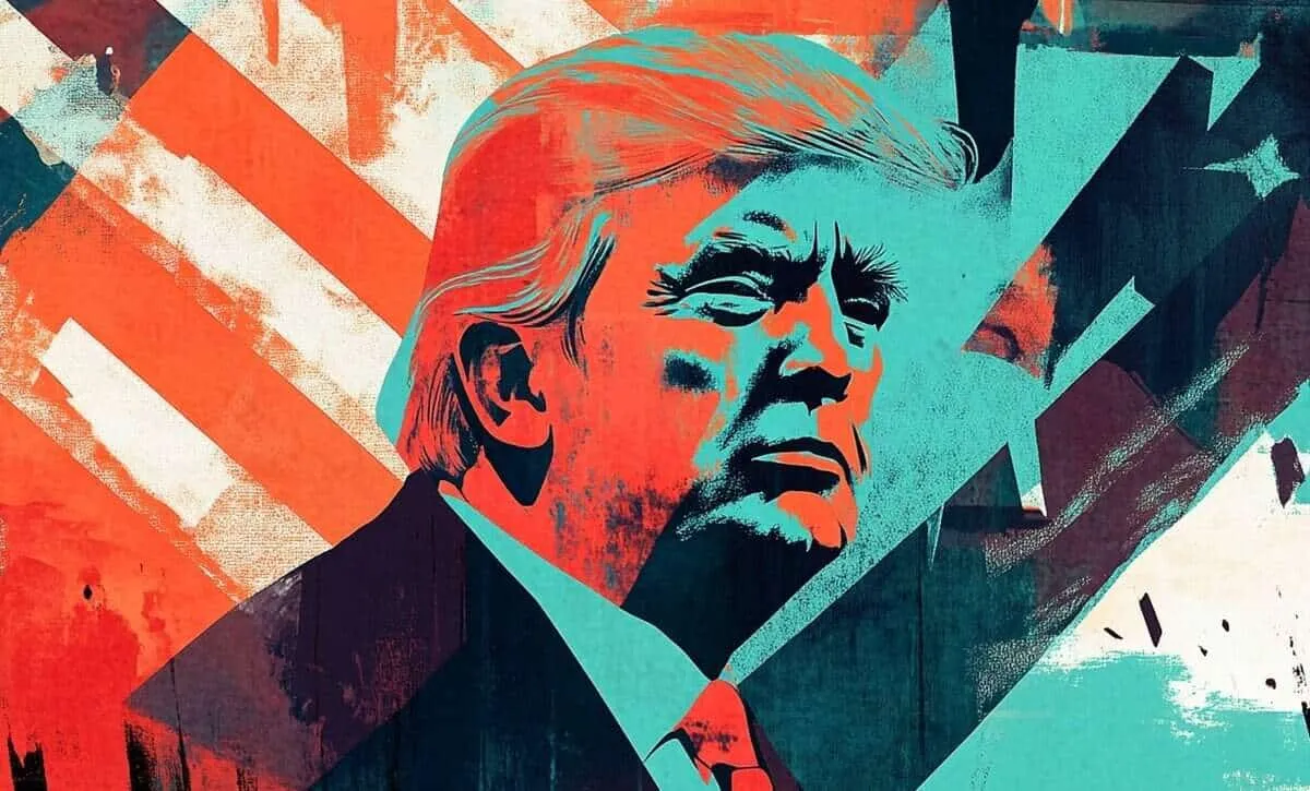 Donald Trump — political figure portrait, Social Europe.