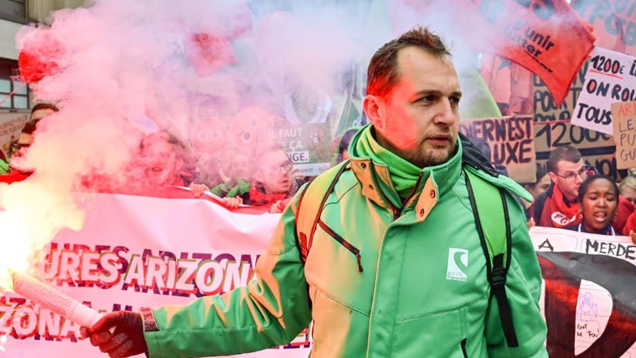 Social europe protest climate change demonstration images.