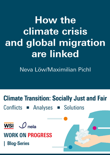 WSI blog series “Climate Transition: Socially Just and Fair”: How the climate crisis and global migration are linked, by Neva Löw and Maximilian Pichl