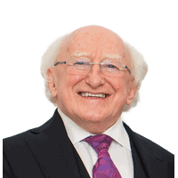 President Michael D Higgins